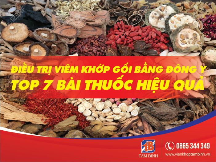 Điều trị viêm khớp gối bằng Đông y